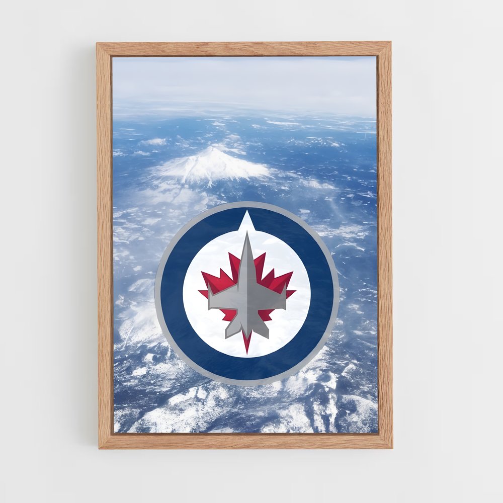 Poster Jets Universels – affiche Hockey sur glace (vue 4)